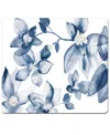 Counterart Blooming Whispers Hardboard Cork Placemats 15"x 11", Set Of 4 In Multi