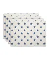 Counterart Denim Stars Premier Fabric Placemats, Set Of 4