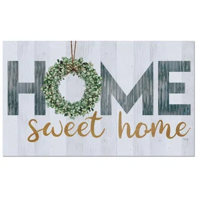 Counterart Galvanized Home Indoor/outdoor Entryway Floor Mat In Brown;green;gray;beige