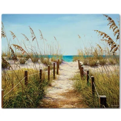 Counterart Glass Path To The Ocean Cutting Board