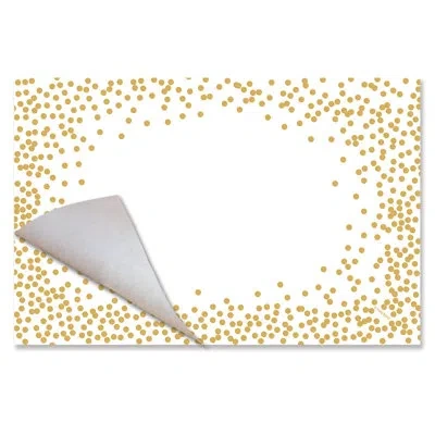 Counterart Gold Confetti 24-sheet Premium Paper Placemats