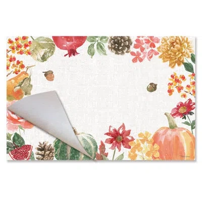 Counterart Harvest 24-sheet Premium Paper Placemats In Brown