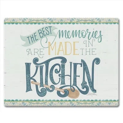 Counterart Love To Cook 3mm Glass Cutting Board 10” X 8”