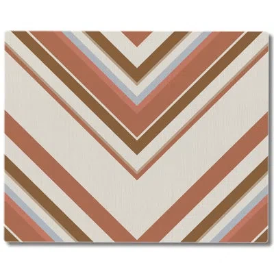 Counterart Mohave Boho 3mm Tempered Glass Cutting Board 10" X 8"
