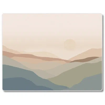Counterart Mountain Spice 3mm Tempered Glass Cutting Board 10" X 8"