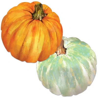 Counterart Pumpkin 4 Piece Placemat Set