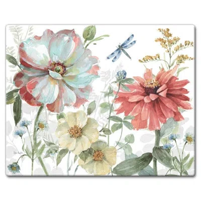 Counterart Spring Meadow Tempered Glass Cutting Board
