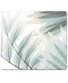 Counterart Tropical Foliage Hardboard Cork Placemats 15"x 11, Set Of 4 In Multi