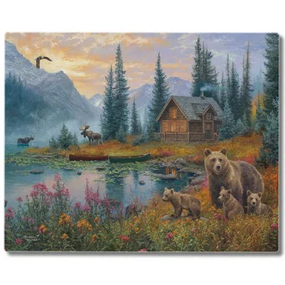 Counterart Wilderness Retreat 3mm Tempered Glass Cutting Board