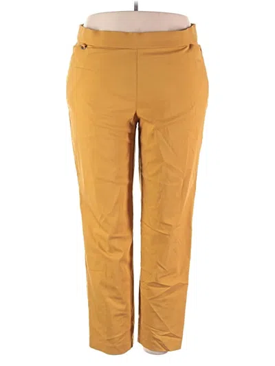 Pre-owned Counterparts Casual Pants In Gold