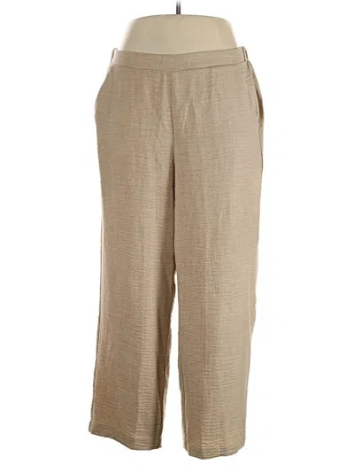 Pre-owned Counterparts Casual Pants In Tan
