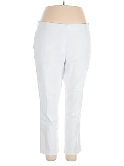 Pre-owned Counterparts Casual Pants In White