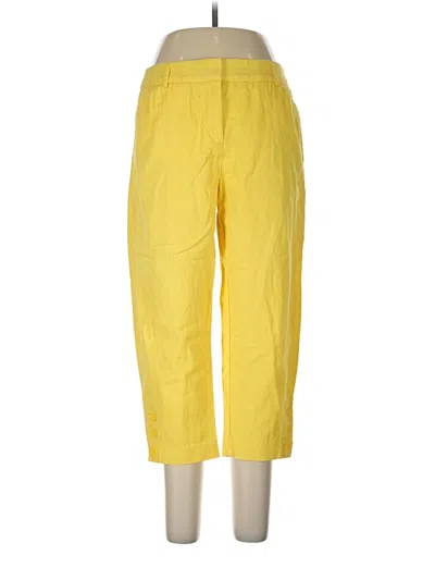 Pre-owned Counterparts Casual Pants In Yellow