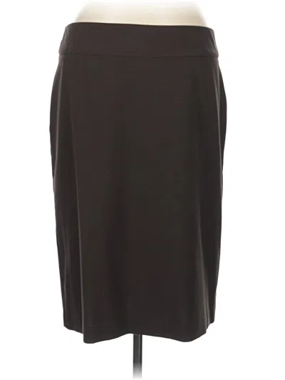 Pre-owned Counterparts Formal Skirt In Black