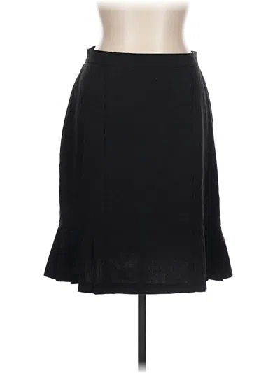 Pre-owned Counterparts Formal Skirt In Black