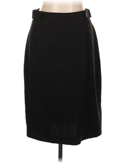 Pre-owned Counterparts Formal Skirt In Black