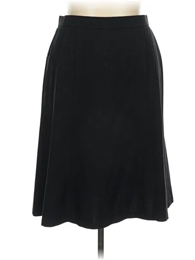 Pre-owned Counterparts Formal Skirt In Black