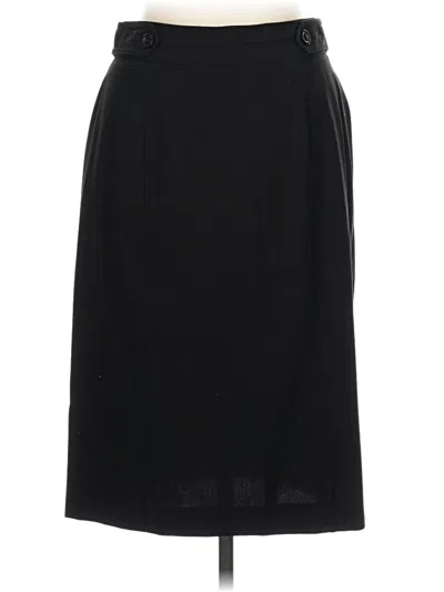 Pre-owned Counterparts Formal Skirt In Black
