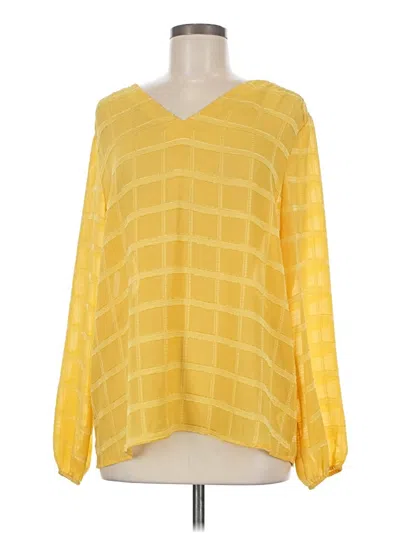 Pre-owned Counterparts Long Sleeve T-shirt In Yellow
