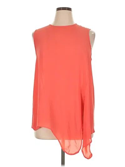 Pre-owned Counterparts Sleeveless Blouse In Orange