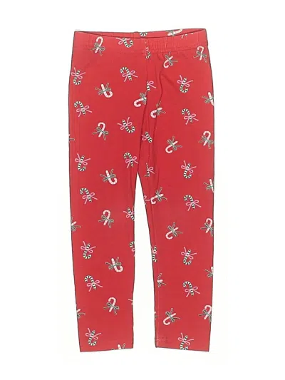 Pre-owned Counting Daisies Kids' Casual Pants In Red