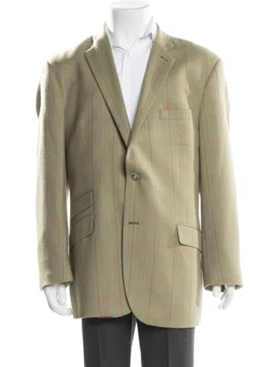 Pre-owned Country Classics C. & D. Rigden & Son Wool Blazer In Green