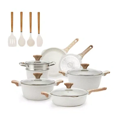 Country Kitchen Non-stick Cookware Set In Sand