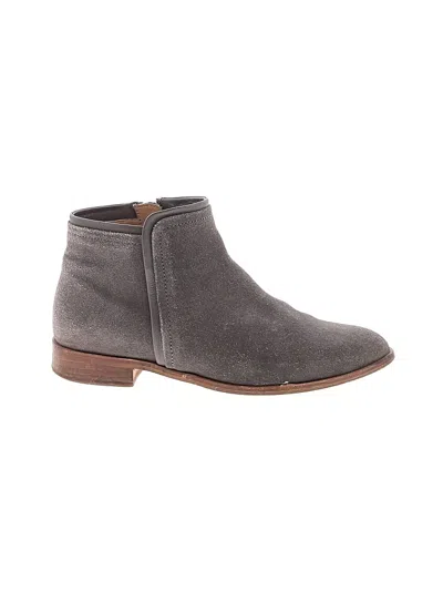 Pre-owned Country Road Ankle Boots In Gray