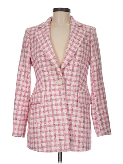 Pre-owned Country Road Blazer Jacket In Pink