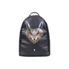 County Of Milan Black Polyethylene Backpack