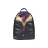 County Of Milan Black Polyethylene Backpack