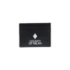 County Of Milan Black Polyethylene Cardholder In Black