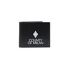 County Of Milan Black Polyethylene Wallet In Black
