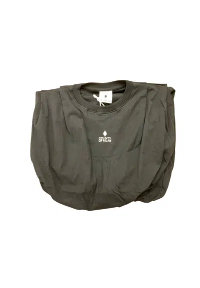 County Of Milan Canoe Crop Woman  With Logo In Black