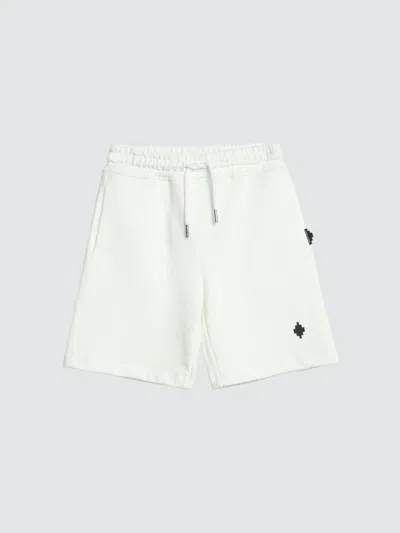 County Of Milan Kids' Logo Shorts In White