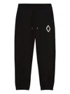 County Of Milan Drawstring-waist Track Pants In Black