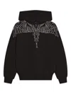 County Of Milan Geometric-print Hooded Hoodie In Animal Print