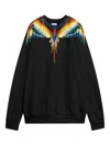 County Of Milan Graphic-print Sweatshirt In Black