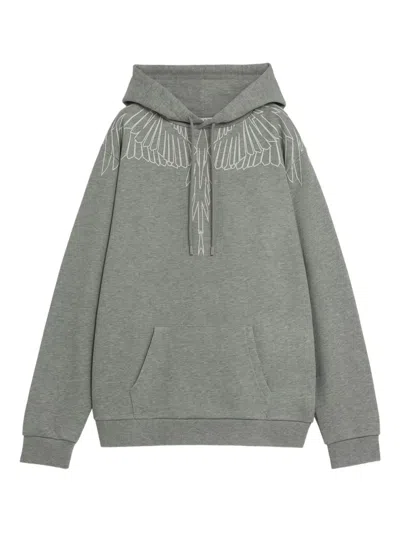 County Of Milan Graphic Print Sweatshirt In Gray
