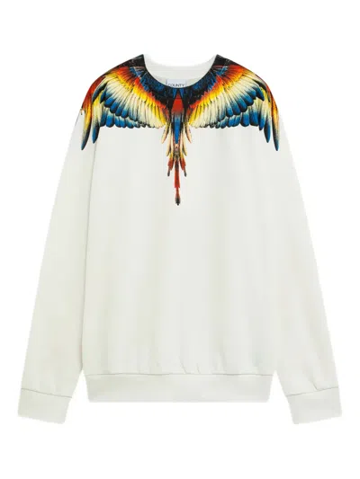 County Of Milan Graphic-print Sweatshirt In Neutral