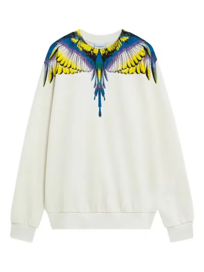 County Of Milan Icon Wings Sweatshirt In White