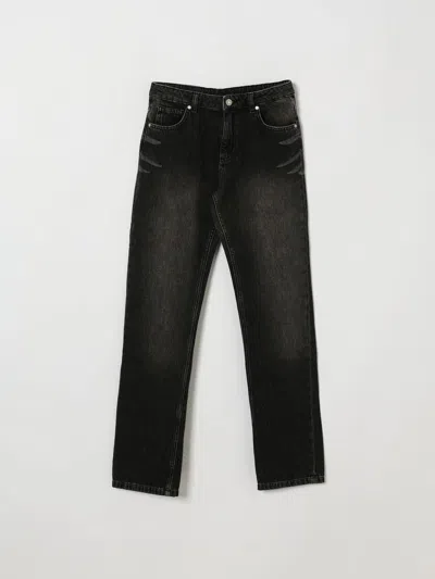 County Of Milan Jeans Kids Color Denim In Black