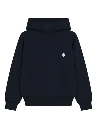 County Of Milan Kids' Logo Hooded Top In Black