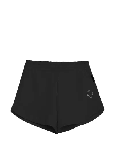County Of Milan Kids' Logo-detail Shorts In Black