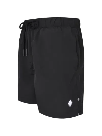 County Of Milan Logo-embroidered Drawstring Shorts In Black