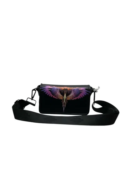 County Of Milan Mini Bag Shoulder Strap Woman  Bubble Wings In Black