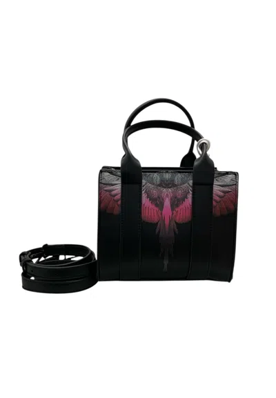 County Of Milan Mini Bag With Shoulder Strap Woman  Bubble Wings In Black