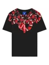 County Of Milan Snake-graphic T-shirt In Black