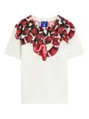 County Of Milan Snake Graphic T-shirt In White