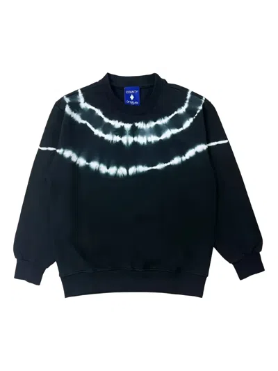 County Of Milan Kids' Tie-dye Sweatshirt In Green